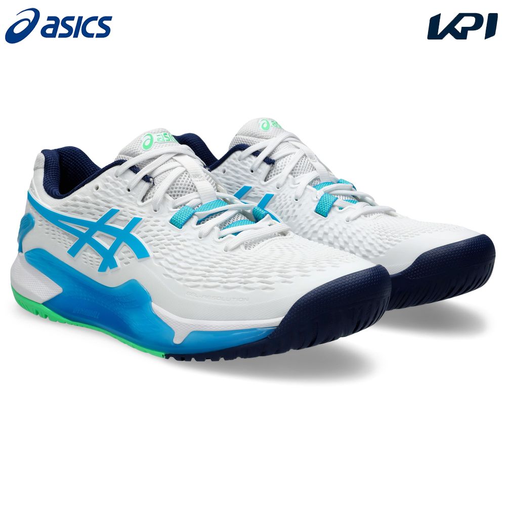 「試履会対象」アシックス asics テニスシューズ メンズ   GEL-RESOLUTION 9 ゲルレゾリューション 9 1041A330-103