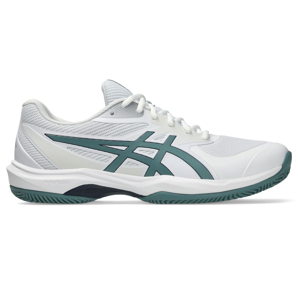 アシックス asics テニスシューズ メンズ   GAME FF CLAY/OC ゲーム FF オムニ・クレー用 1041A490-105 8月中旬発売予定※予約
