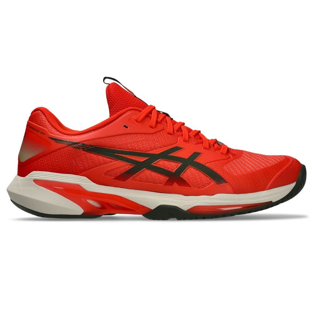 アシックス asics テニスシューズ メンズ   SOLUTION SPEED FF 4 ソリューションスピード FF 4 オールコート用 1041A532-800