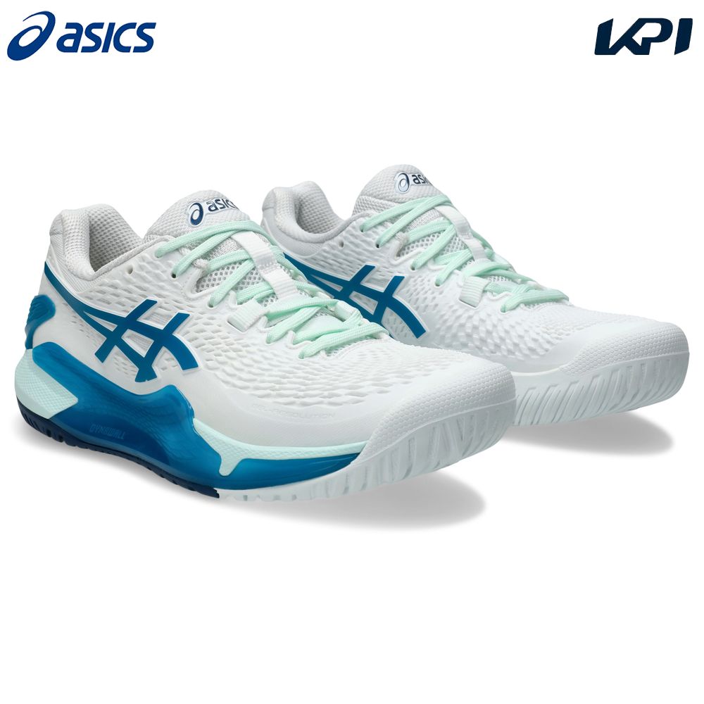 「試履会対象」アシックス asics テニスシューズ レディース   GEL-RESOLUTION 9 ゲルレゾリューション 9 1042A208-102