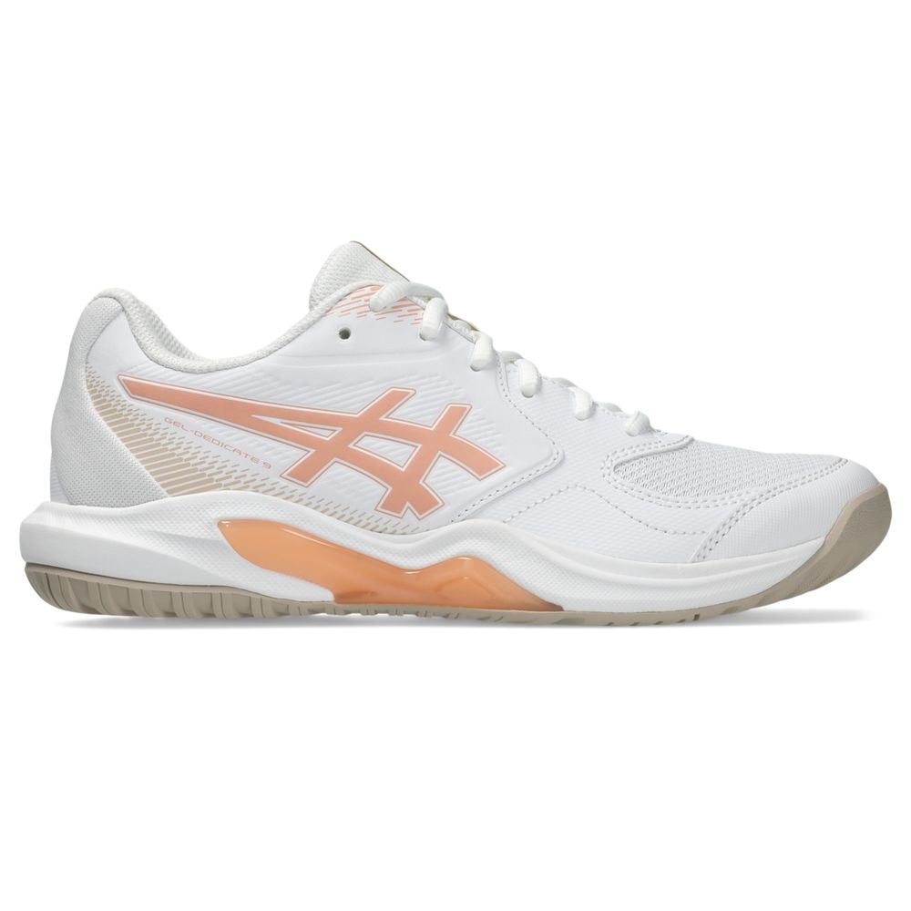 アシックス asics テニスシューズ レディース   GEL-DEDICATE 9 ゲルデディケイト 9 オールコート用 1042A316-100 8月中旬発売予定※予約