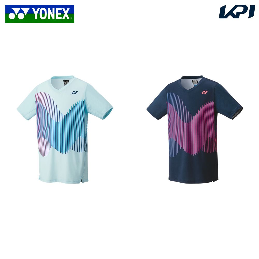 ヨネックス YONEX テニスウェア ユニセックス   ユニゲームシャツ（フィットスタイル） 10562 2024FW