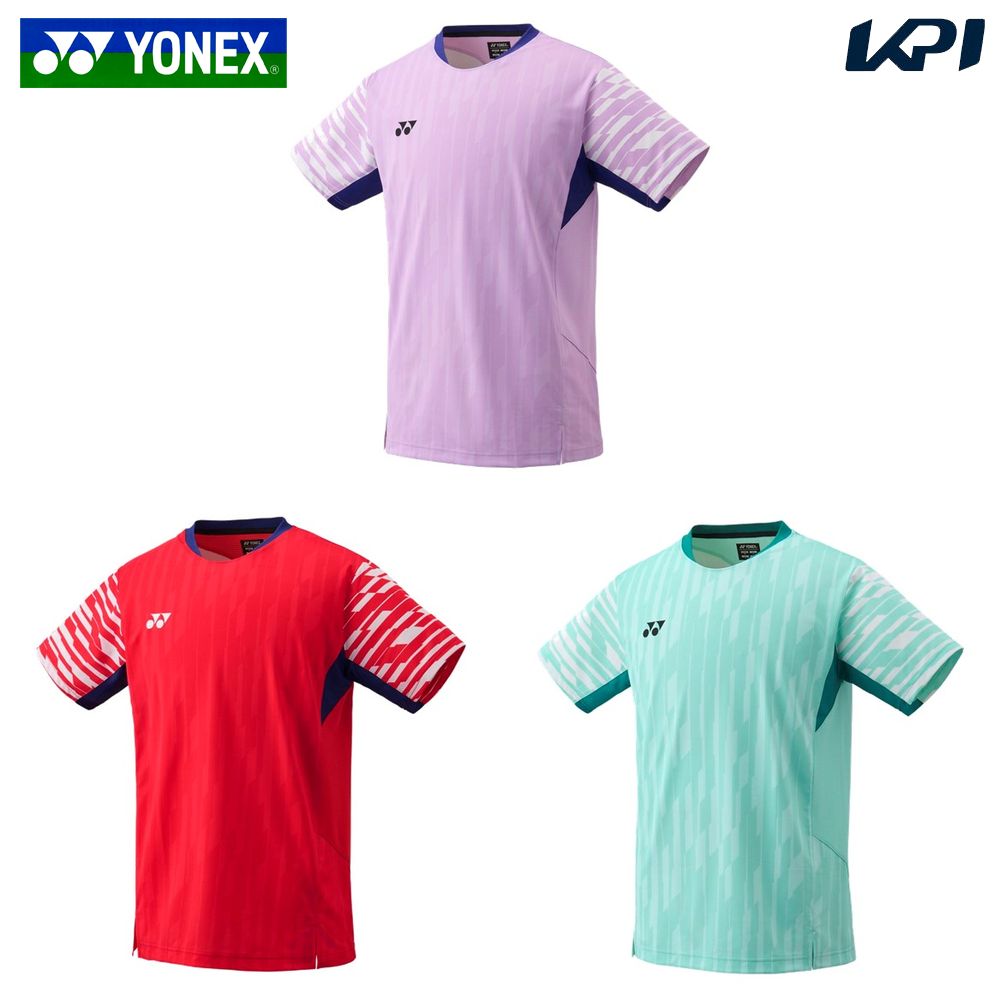 ヨネックス YONEX テニスウェア メンズ   メンズゲームシャツ 10644 2025FW 8月下旬発売予定※予約
