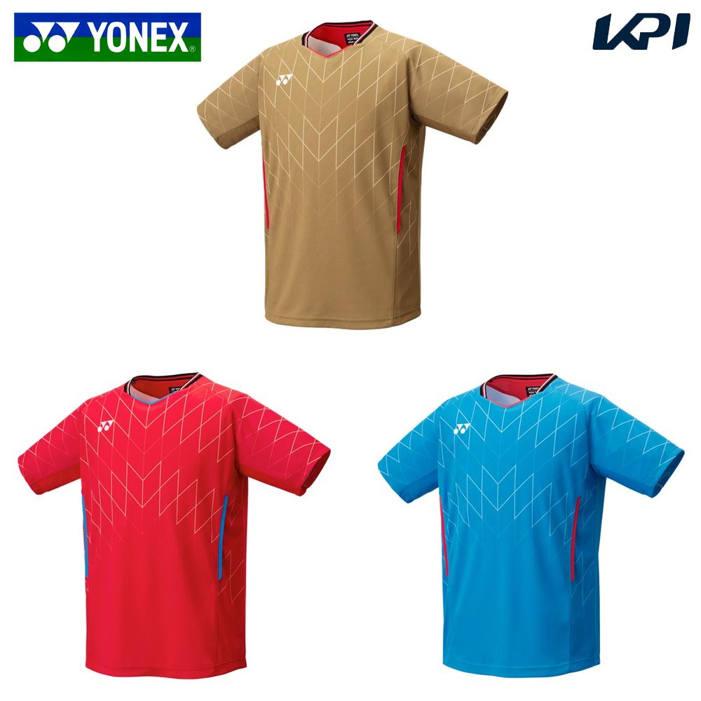 ヨネックス YONEX バドミントンウェア メンズ   メンズゲームシャツ（フィットスタイル） 10698 2025SS