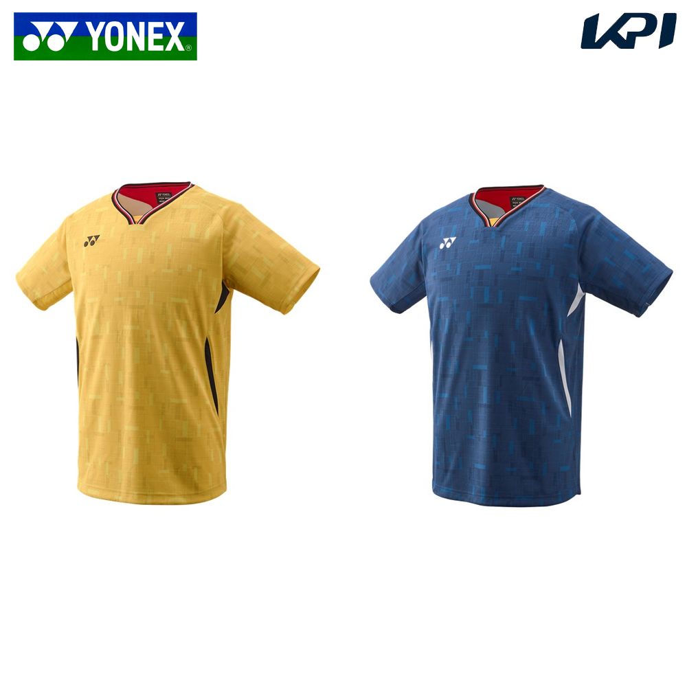 ヨネックス YONEX テニスウェア メンズ   メンズゲームシャツ（フィットスタイル） 10700 2025SS 1月下旬発売予定※予約