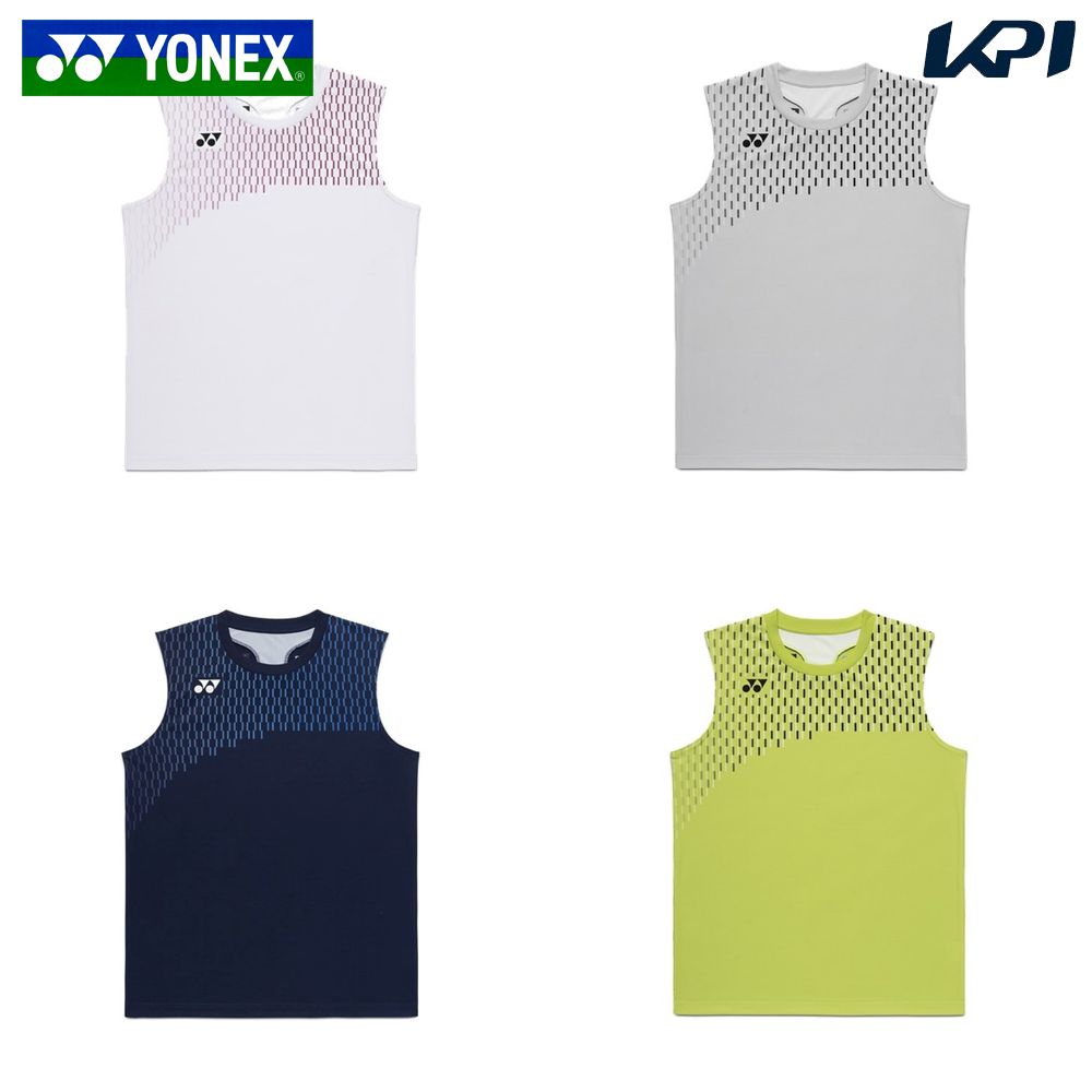 ヨネックス YONEX テニスウェア メンズ   メンズゲームシャツ（ノースリーブ） 10715 2026SS