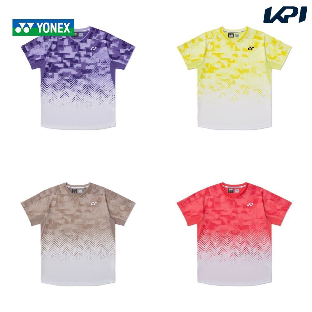 ヨネックス YONEX テニス バドミントン ウェア メンズ   メンズゲームシャツ（フィットスタイル） 10756 2026FW 8月下旬発売予定※予約