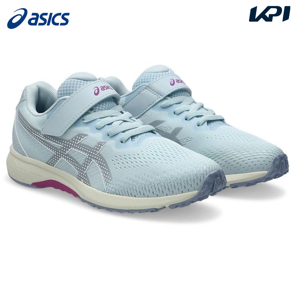 アシックス asics ランニングシューズ ジュニア   LAZERBEAM レーザービーム ゴム紐+ベルト靴タイプ 1154A215-020