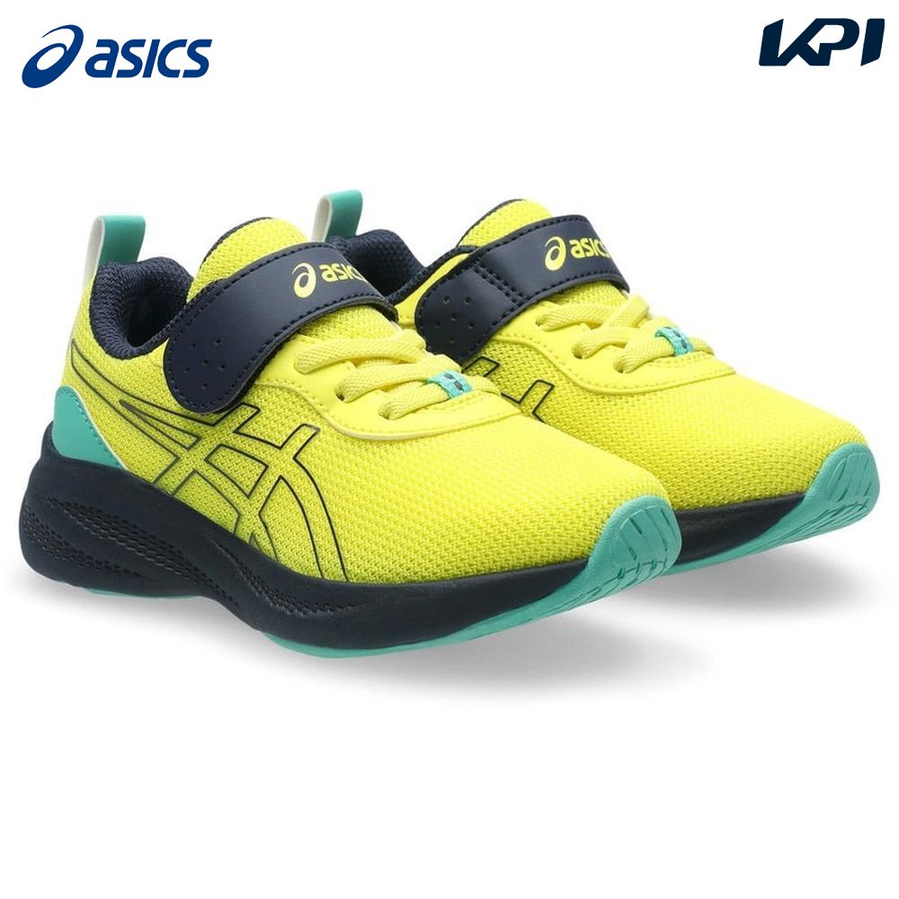 アシックス asics ランニングシューズ ジュニア   LAZERBEAM レーザービーム MP-MG-PS ゴム紐+ベルト靴タイプ 1154A221-750