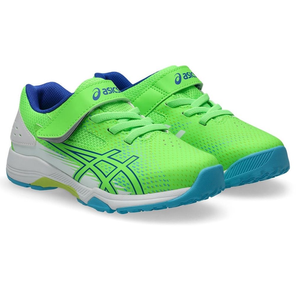 アシックス asics ランニングシューズ ジュニア   LAZERBEAM レーザービーム SL-MG-PS ワイド （ゴムひも＋1本ベルト） 1154A233-300