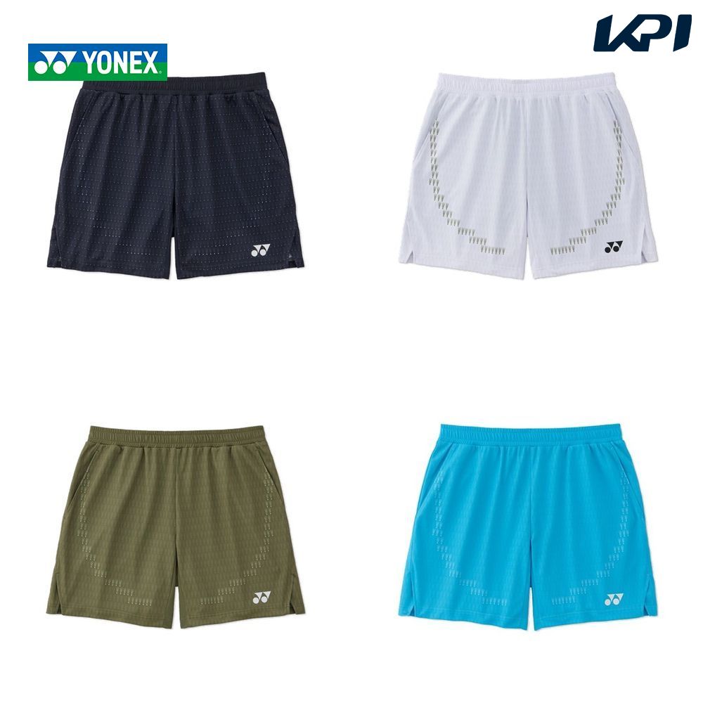 ヨネックス YONEX テニス バドミントン ウェア メンズ   メンズニットハーフパンツ 15243 2026FW 8月下旬発売予定※予約