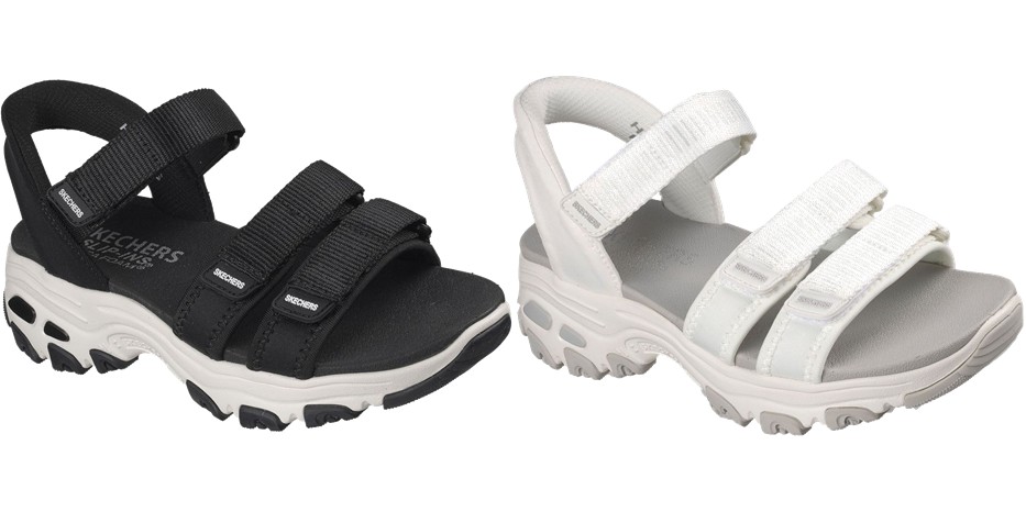 スケッチャーズ SKECHERS カジュアルシューズ レディース   D'LITES SANDAL - CLASSIC CATC 163651