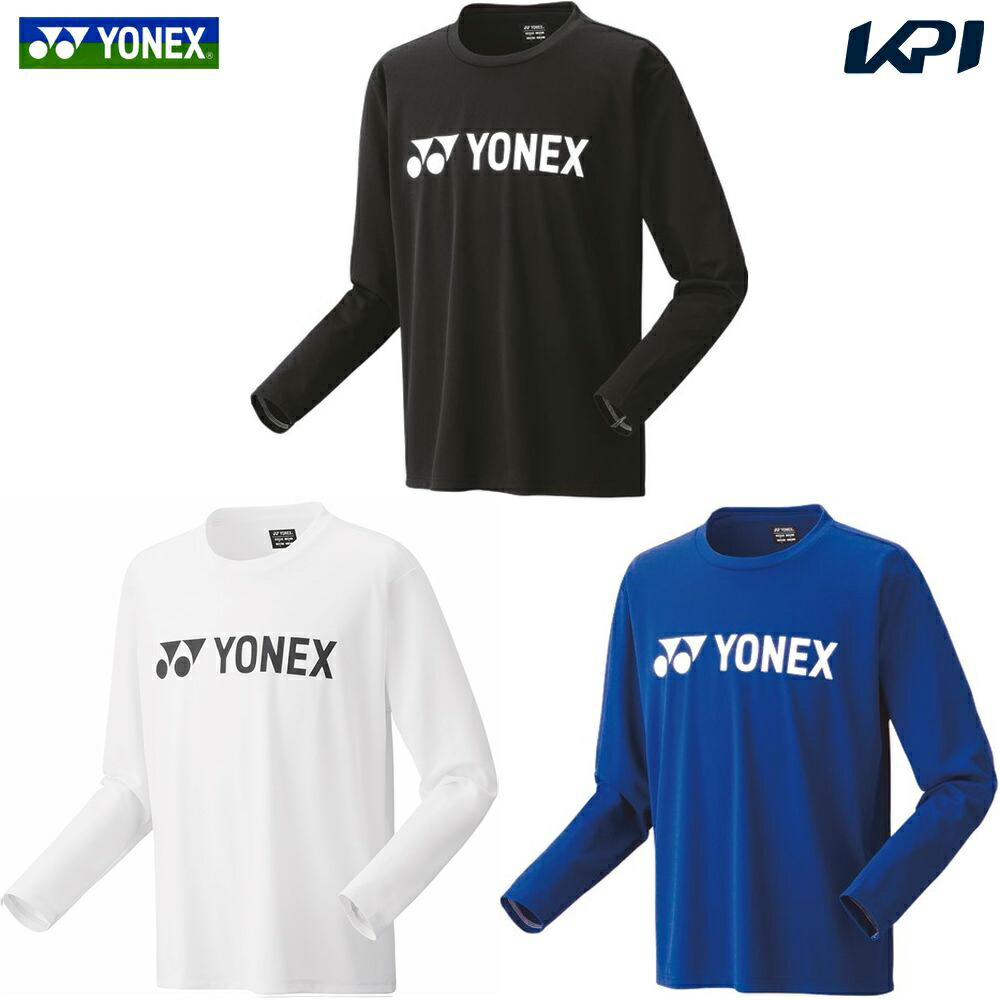 「ポスト投函便で送料無料」ヨネックス YONEX テニスウェア ユニセックス   ユニロングスリーブTシャツ 16802 2024SS