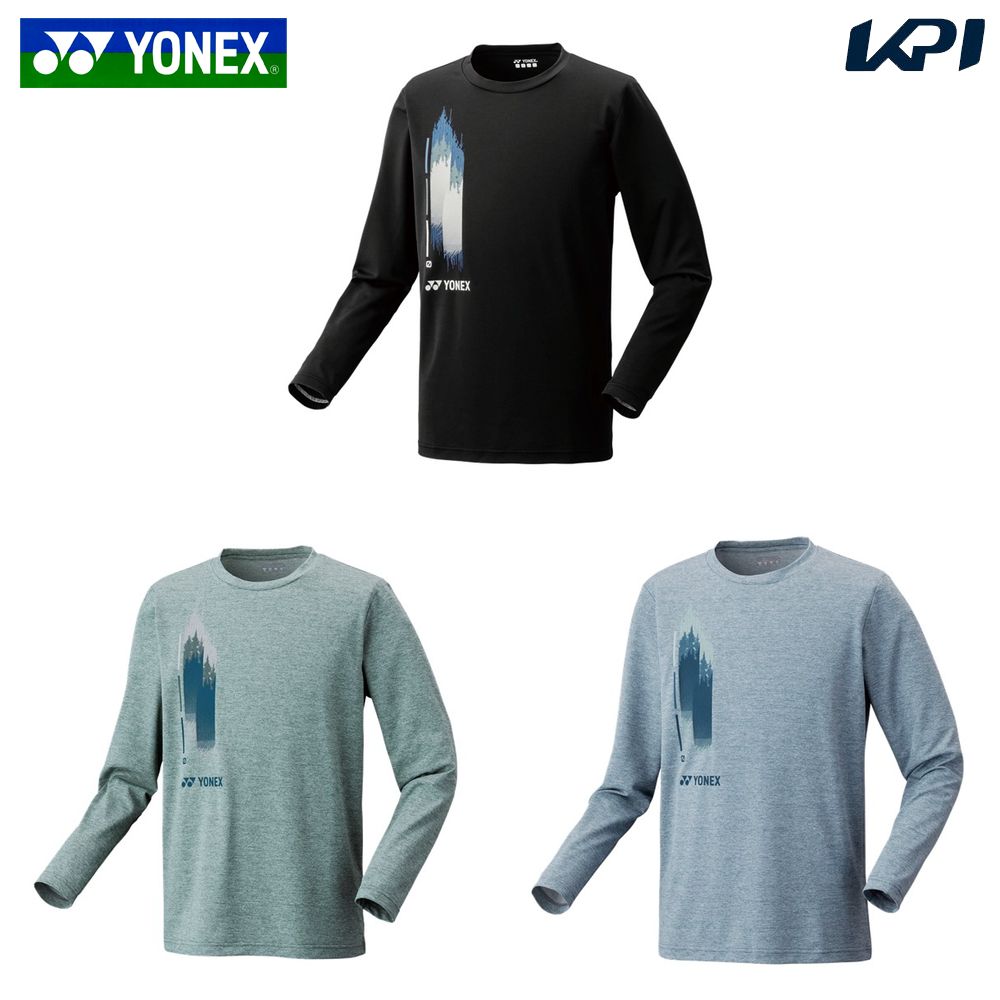 ヨネックス YONEX テニスウェア ユニセックス FEEL SERIES  ユニロングスリーブＴシャツ 16805 2025SS