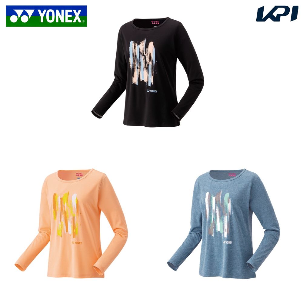 ヨネックス YONEX テニスウェア レディース FEEL SERIES  ロングスリーブＴシャツ 16813 2025SS