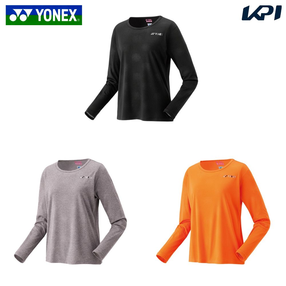 ヨネックス YONEX テニスウェア レディース   ウィメンズロングスリーブＴシャツ 16815 2025SS