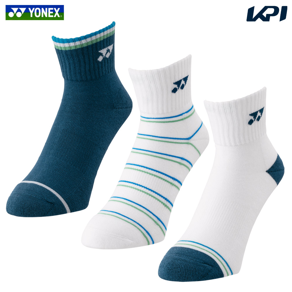 「3足組」ヨネックス YONEX テニスウェア メンズ   アンクルソックス3P 3足セット 3Pソックス 受注会限定 19236Y 2025FW 7月下旬発売予定※予約