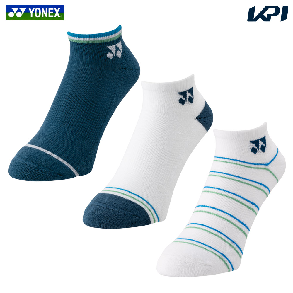 「3足組」ヨネックス YONEX テニスウェア メンズ   スニーカーインソックス 3P 3足セット 3Pソックス 受注会限定 19237Y 2025FW 7月下旬発売予定※予約