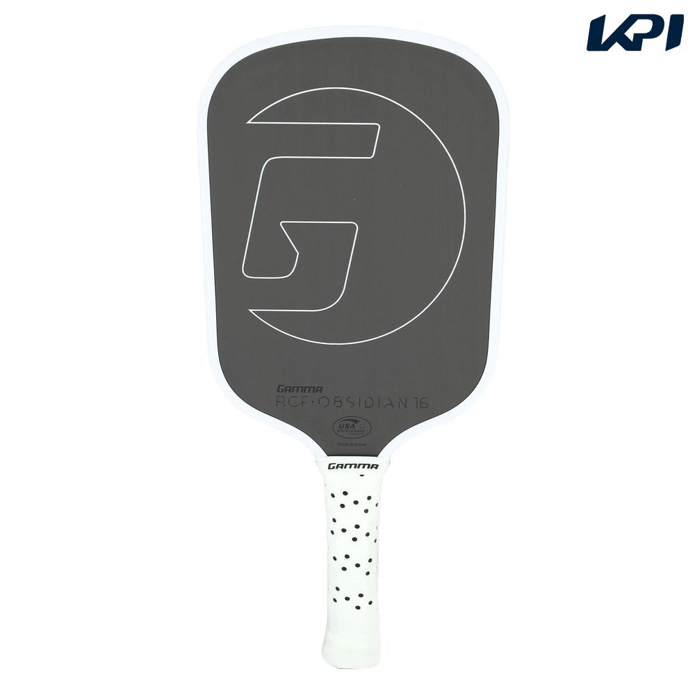 ガンマ GAMMA ピックルボールラケット    PICKLEBALL PADDLE RCF OBSIDIAN 16 1E805704