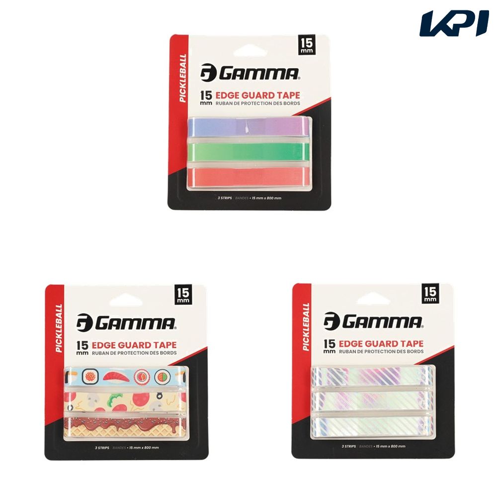 ガンマ GAMMA ピックルボールアクセサリー    15mm PBP  EDGE GUARD TAPE 1E8058973-5