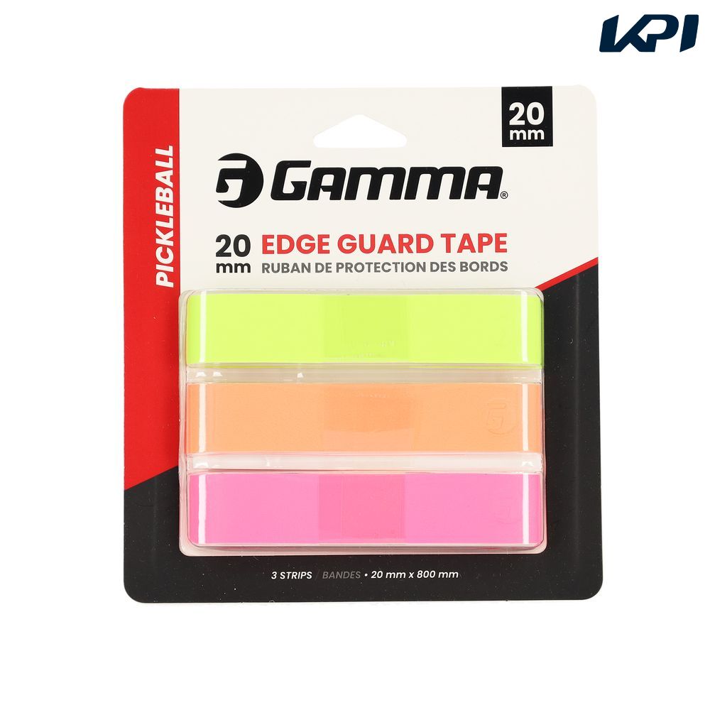 ガンマ GAMMA ピックルボールアクセサリー    20mm PICKLEBALL PADDLE EDGE GUARD TAPE 1E8058981