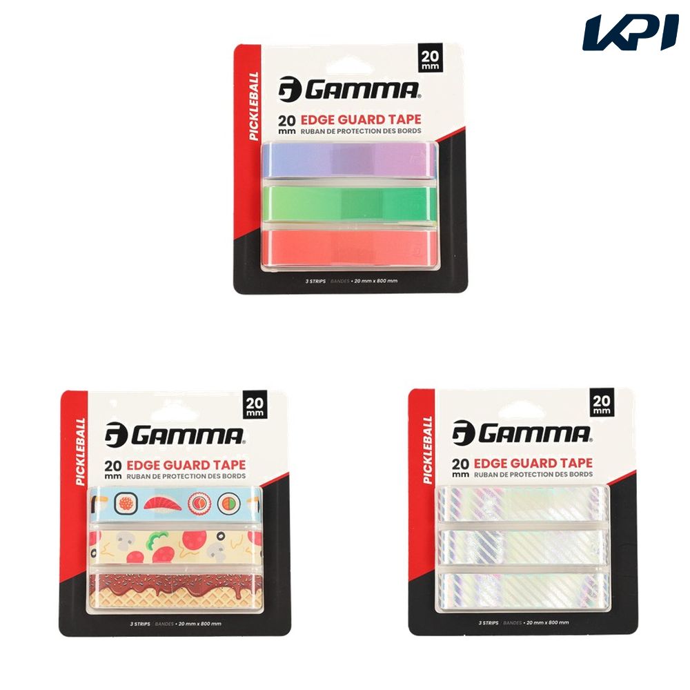 ガンマ GAMMA ピックルボールアクセサリー    20mm PBP  EDGE GUARD TAPE 1E8058983-5