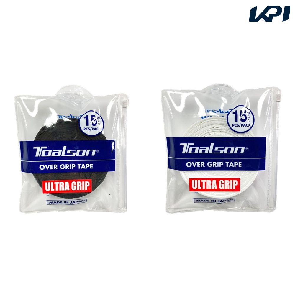 トアルソン TOALSON テニスグリップテープ    ウルトラグリップ 15本入 1ETG055