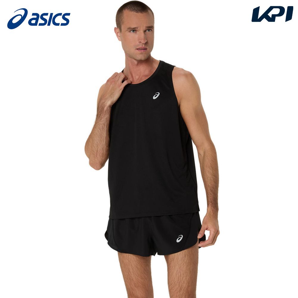 アシックス asics ランニングウェア メンズ   ランニングドライシングレット 2011D240-001 2026SS