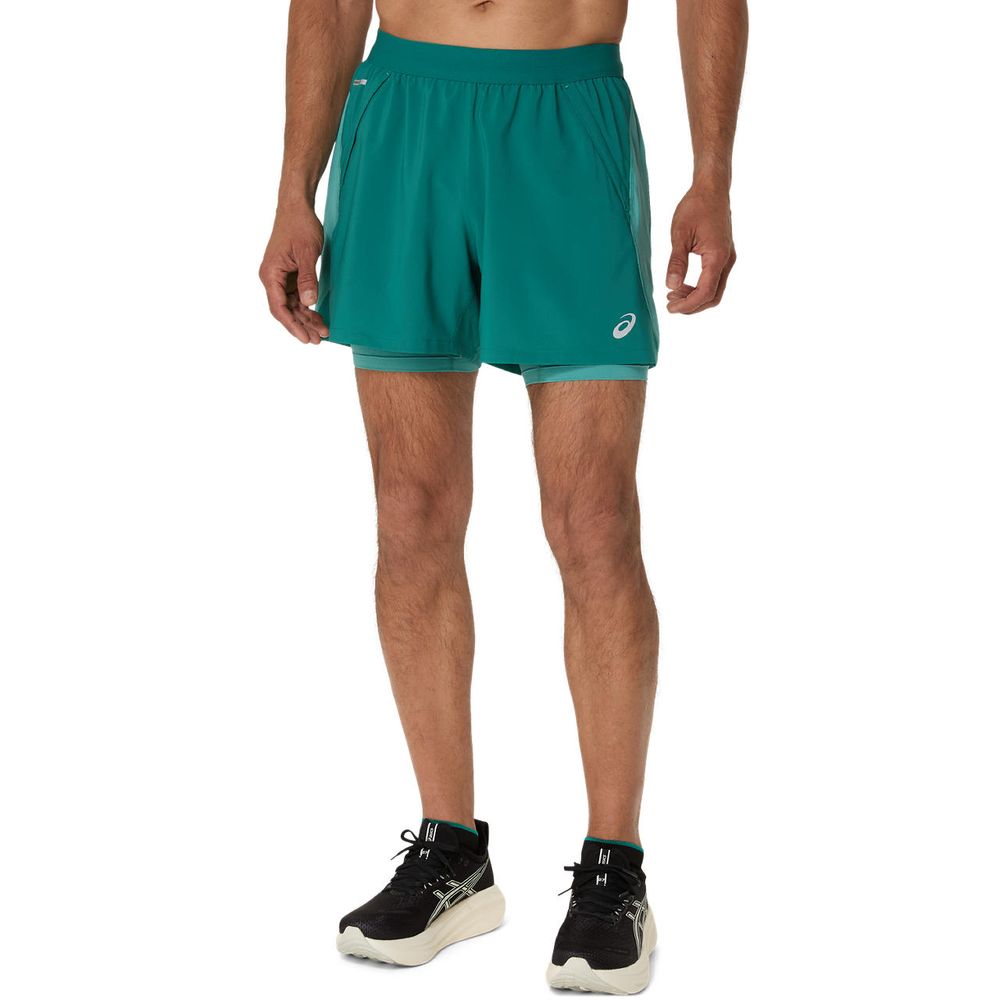 アシックス asics ランニングウェア メンズ   ROAD 2-N-15インチショーツ 2011D245-301 2025SS