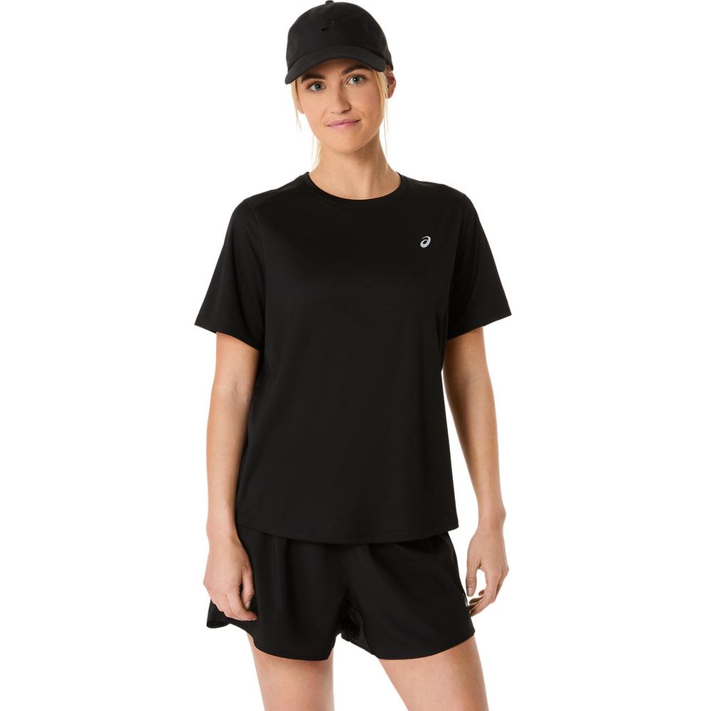 アシックス asics ランニングウェア レディース   ランニングドライ半袖シャツ 2012D230-001 2025SS
