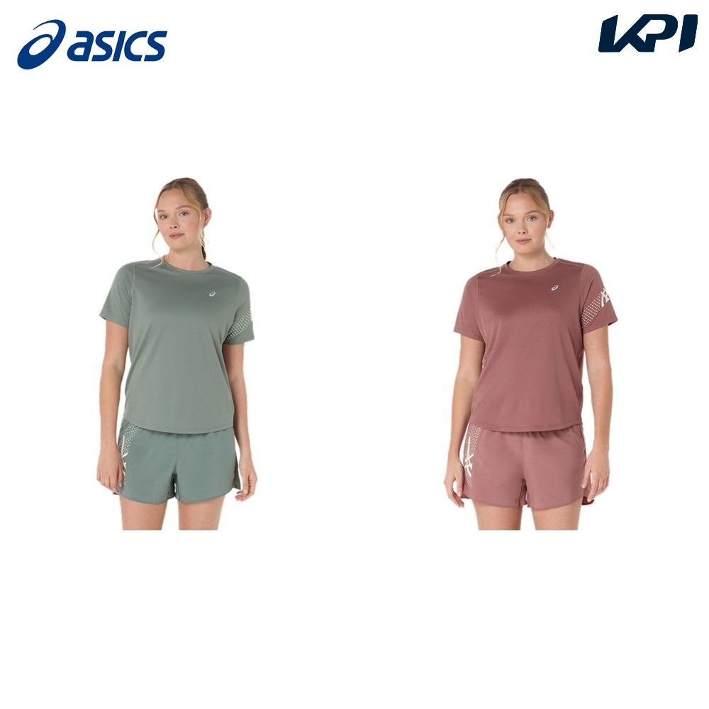 アシックス asics ランニングウェア レディース   ウィメンズICON半袖シャツ 2012D231-2025 2025FW