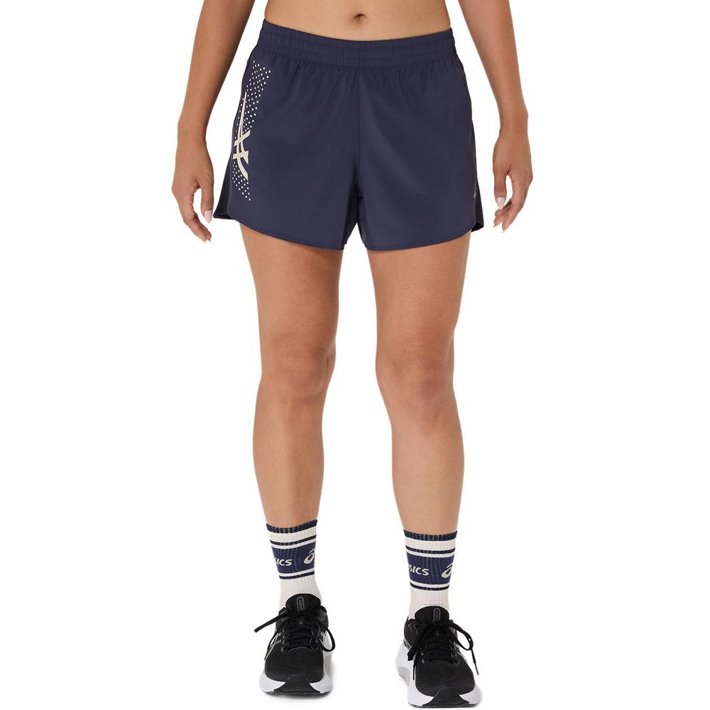 アシックス asics ランニングウェア レディース   ICONランニング4インチショーツ 2012D234-500 2025SS