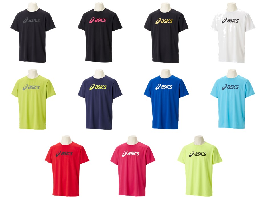 アシックス asics フィットネスウェア メンズ ES DRY SPAIRAL LOGO SS SH 2031E020 2023SS