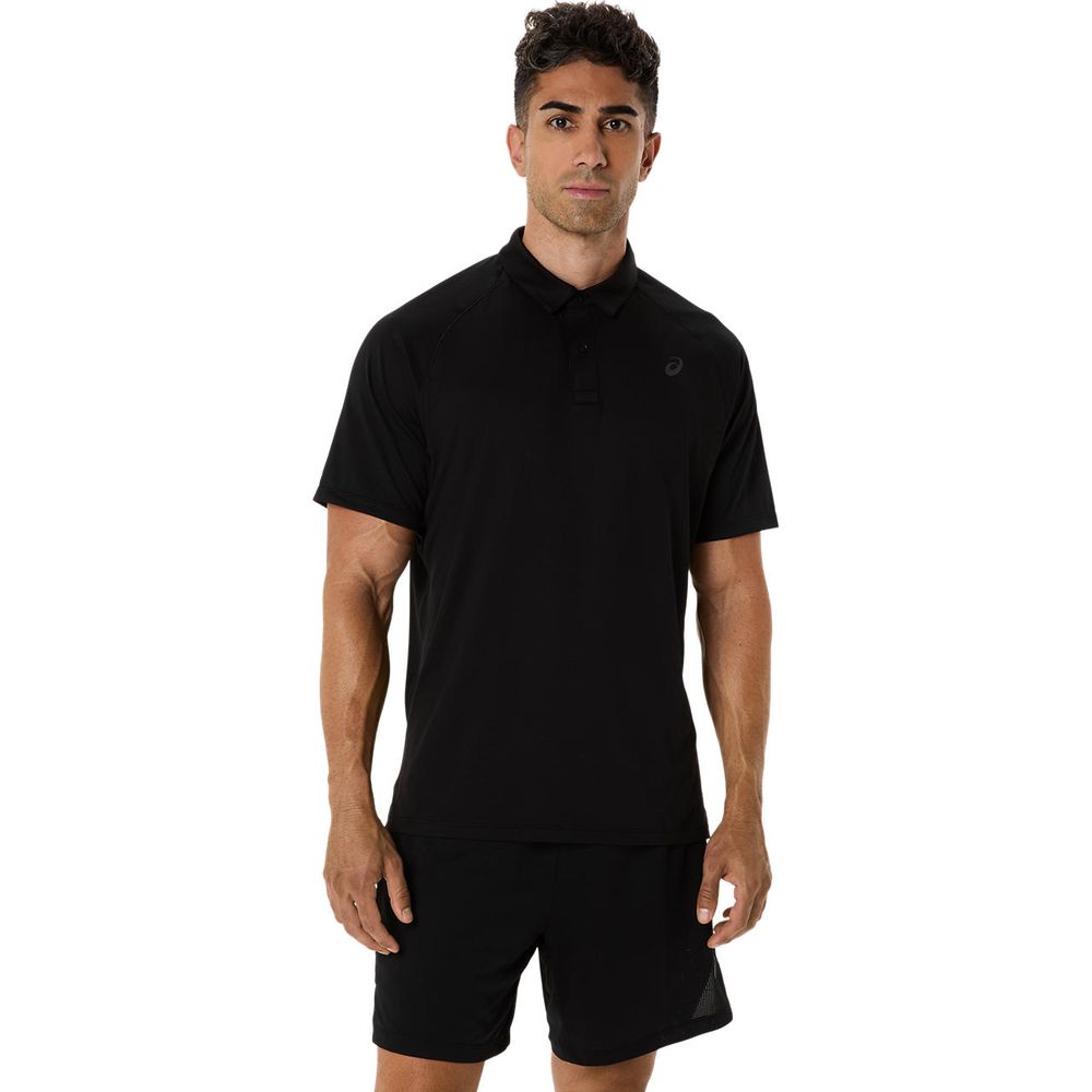 アシックス asics マルチSPウェア メンズ   ACTIBREEZE ベンテッドメッシュポロシャツ 2031E891-001 2025SS