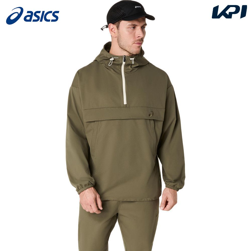 アシックス asics マルチSPウェア メンズ   ダブルウィーブリラックスプルオーバージャケット 2031E893 2025FW