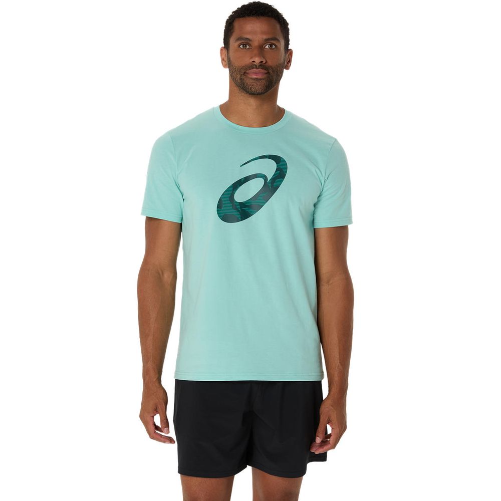 アシックス asics マルチSPウェア メンズ   グラフィックコットンブレンドシャツ 2031E902-301 2025SS