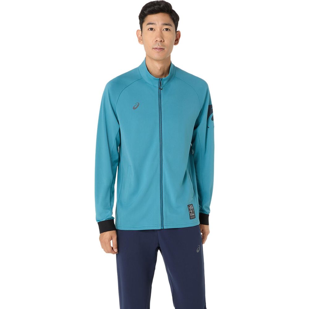 アシックス asics マルチSPウェア ユニセックス   ドライストレッチニットジャケット 2031E986-401 2025SS