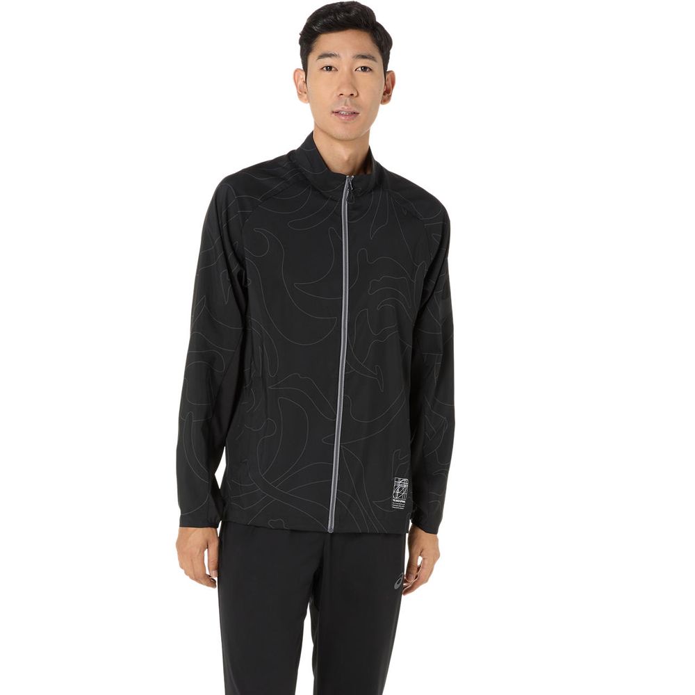 アシックス asics マルチSPウェア ユニセックス   クールグラフィックサマーウーブンジャケット 2031E988-001 2025SS