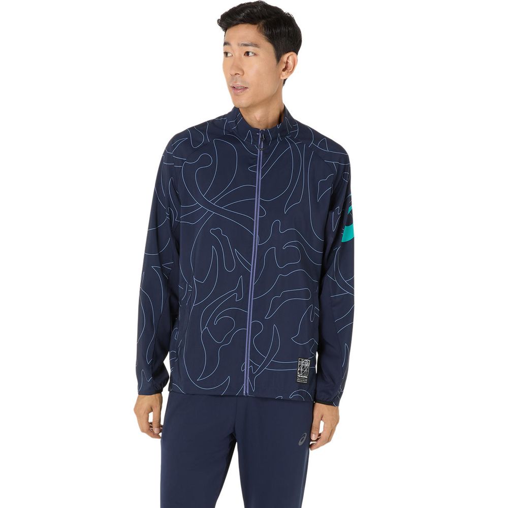 アシックス asics マルチSPウェア ユニセックス   クールグラフィックサマーウーブンジャケット 2031E988-400 2025SS