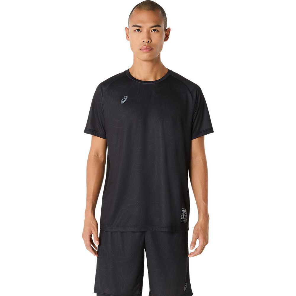 アシックス asics マルチSPウェア ユニセックス   ドライグラフィック半袖シャツ 2031E994-001 2025SS