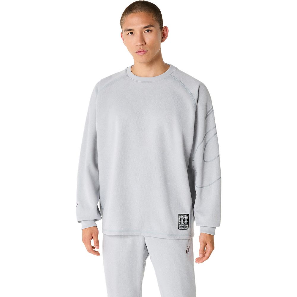 アシックス asics マルチSPウェア    リラックスクルーネックポリエステルスウェット 2031F065-020 2025SS