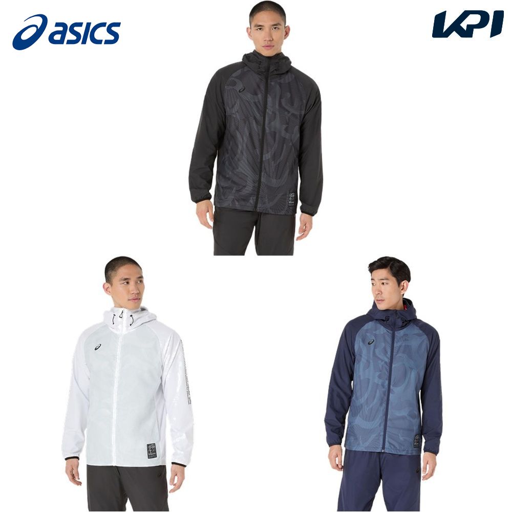 アシックス asics マルチSPウェア ユニセックス   裏トリコットグラフィックウインドブレーカーフーディー 2031F174 2025FW