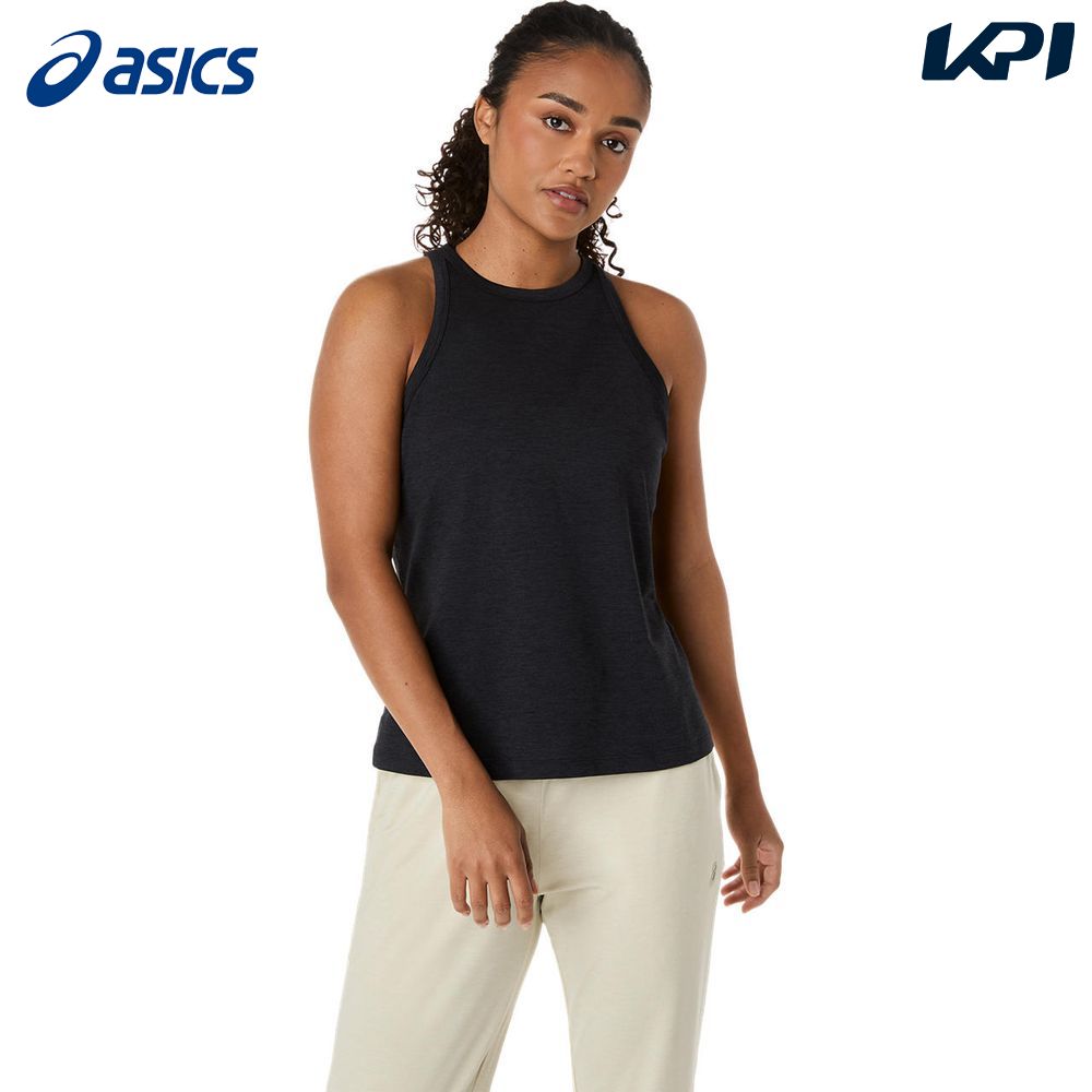 アシックス asics フィットネスウェア レディース   ＲＥＦＩＮＥＤ　ＴＥＸＴＵＲＥノースリーブシャツ 2032D373-001 2026SS