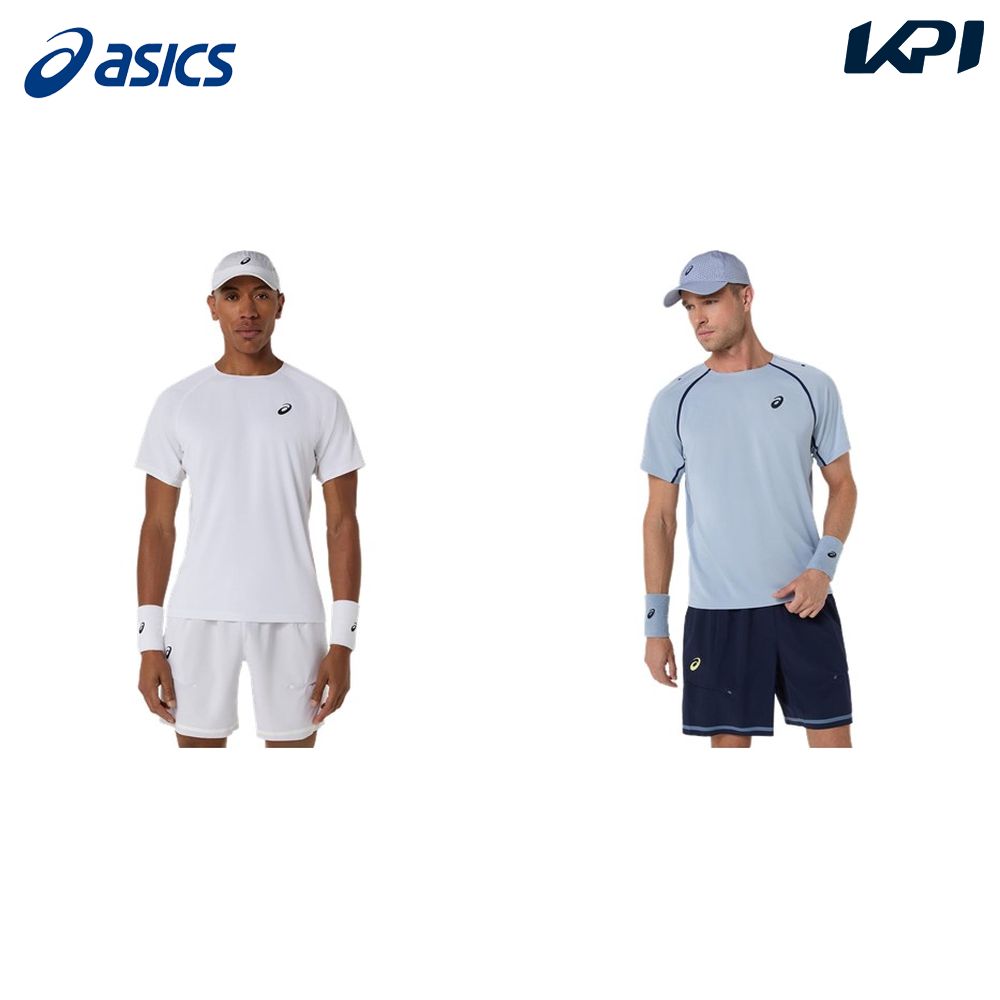 アシックス asics テニスウェア メンズ   半袖シャツ 2041A392 2026SS