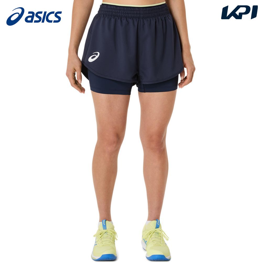 アシックス asics テニスウェア レディース   ショーツ 2042A352-400 2025SS