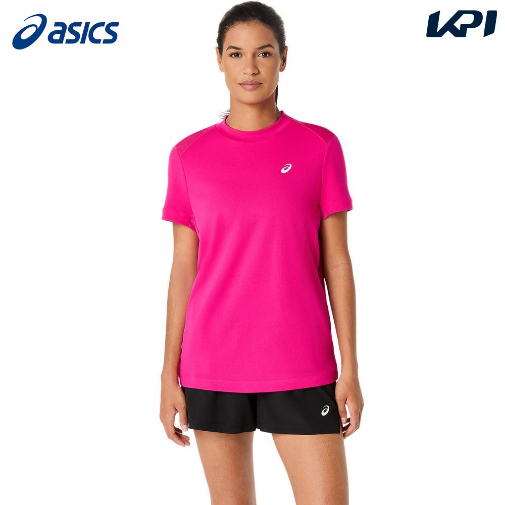 アシックス asics テニスウェア レディース   半袖シャツ 2042A371-701 2026SS