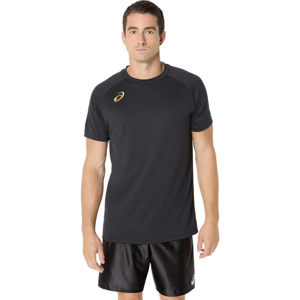 アシックス asics マルチSPウェア    プラクティス半袖シャツ（背面ビックロゴ） 2053A212-001 2025SS
