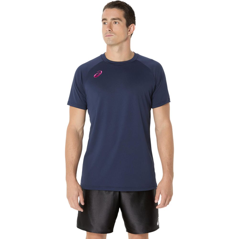 アシックス asics マルチSPウェア    プラクティス半袖シャツ（背面ビックロゴ） 2053A212-400 2025SS