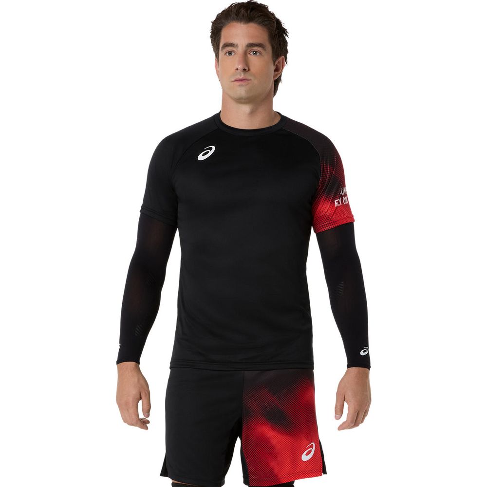 アシックス asics バレーボールウェア ユニセックス   トップライン半袖シャツ 2053A262 2026SS