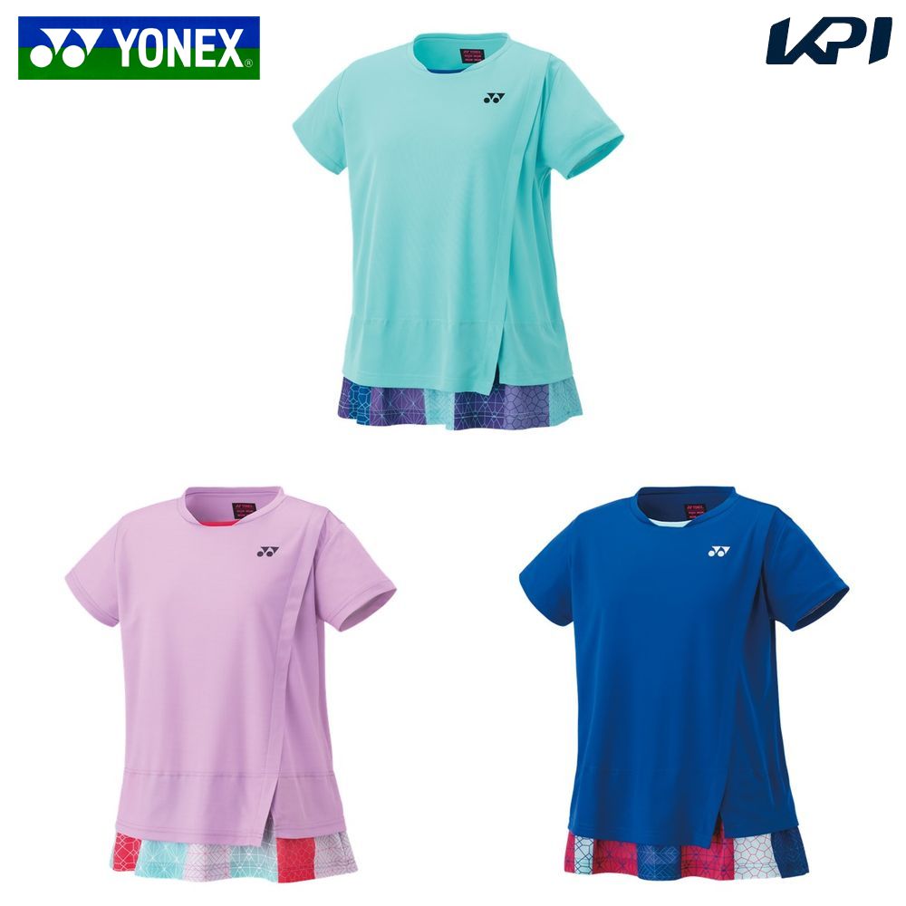 ヨネックス YONEX テニスウェア レディース   ゲームシャツ 20809 2024SS